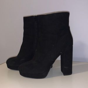 Forever 21 Black Heel Boots